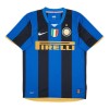 Maglia ufficiale Inter Milan 2008-09 Casa Retro per Uomo